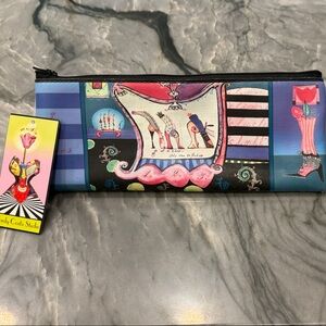 Wendy Costa Studios Colorful Zippered Pouch